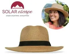 【新品】COSTCO　SOLAR escape ベージュハット　UPF 50+