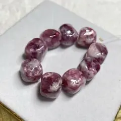 値下げ　天然石　高品質パープルマイカ