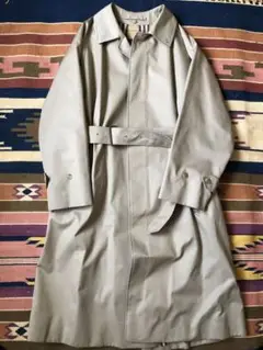 Vintage 80s Burberry 一枚袖ベルテッド サイズ38S