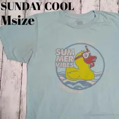アメリカ古着　SUNDAY COOL キャラクター　アヒル　サマー　夏　US古着