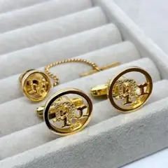 Christian Dior ディオール カフス カフリンクス　タイピン セット