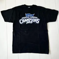 FIGHTERS Mizuno 2016年パリーグチャンピオン Tシャツ L 黒