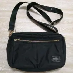 PORTER ドラフトショルダーバッグ ブラック
