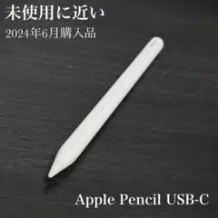 未使用に近い　2024年6月購入品　Apple Pencil USB-C