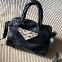 FURLA 2wayハンドバッグ ブラック