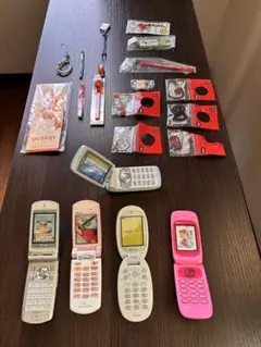 ガラケーモック＆ ストラップセット