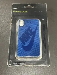 Nike iPhone XS/X用ケース ブルー　レトロ