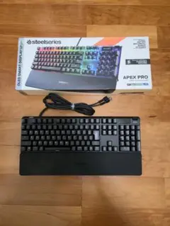 SteelSeries ApexProフルゲーミングキーボード ラピッドトリガー