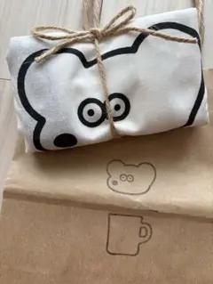 新品 Andy coffee トートバッグ アンディ Andy Cafe ねずみ
