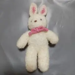 メゾピアノウサギのぬいぐるみ ホワイト　リメイク