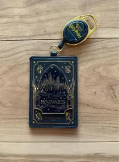 USJ ハリーポッター リール式 パスケース ホグワーツ城 新品未使用