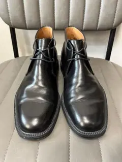 Salvatore Ferragamo フェラガモ メンズ チャッカブーツ 黒