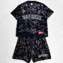 美品 希少 Supreme シュプリーム フローラル セットアップ M S