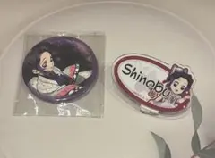 Shinobu 缶バッジとアクリルピンバッジセット