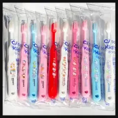 キティ③スヌーピー④シナモロール③合計10本‼️歯科医院専売子供歯ブラシ