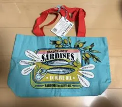 アメリカン TRADER JOE'S キャンバス トートバッグ サーディン