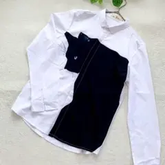 水通しのみ【 十萬番】黒猫 プリント シャツ ユニセックス 3XL 小さめ