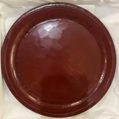 鎌倉彫 丸盆 8寸