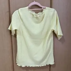 イエロー 半袖トップス M しまむら