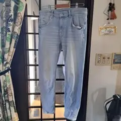 ZARA スキニーデニム ライトブルー