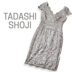 タダシショージスパンコール付きワンピース、サイズ4、S、TADASHISHOJI