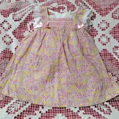 bebe べべ　ベベルダクティオン　スモッキング　ワンピース　70 Sサイズ