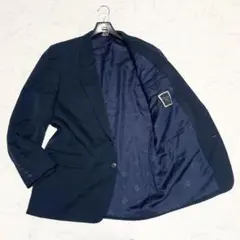 Christian Dior テーラードジャケット ビジネス ネイビー LL