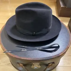 ボルサリーノ ハット ラビット 箱付 size59 定価7万