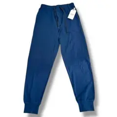 【タケオキクチ】新品タグ付き✨薄手スウェットパンツ ネイビー L
