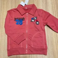 パーカー　赤　95㎝　未使用