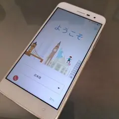 ASUS スマートフォン ホワイト