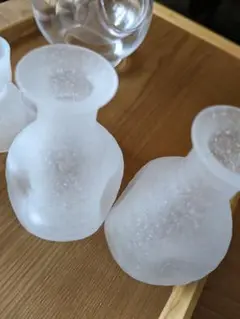 冷酒　ガラス　徳久利　お猪口セット