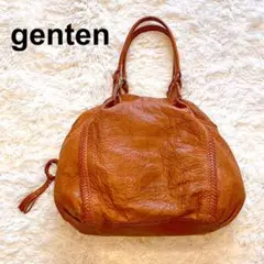 genten ゲンテン トートバッグ ウールシープ レザー 羊革