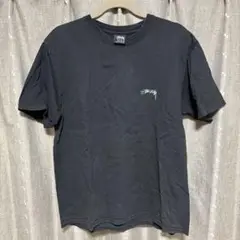 y082716 ステューシー　Tシャツ　無地　ブラック　M