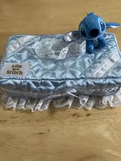 スティッチ　ティッシュボックスカバー