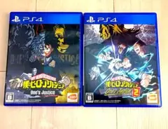 PS4 僕のヒーローアカデミア One’s Justice 1.2セット