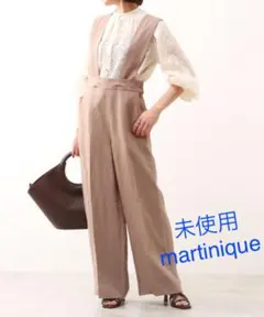 【未使用】martinique マルティニーク サスペンダーパンツ