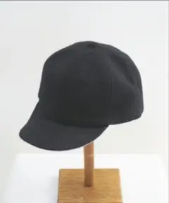 【新品 未使用】ウール tomcap ブラック / コメリナ