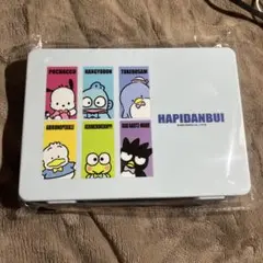 新品未開封　サンリオ アクセサリーケース はぴだんぶい　ブルー　スマイル　景品