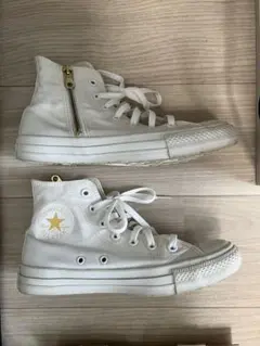 コンバース ALL STAR GOLDZIP ホワイト(24.5㎝)