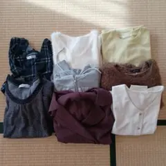 レディース トップスMサイズ まとめ売り 全8点