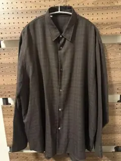 BEAMS ウール チェックシャツ Lサイズ