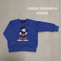 URBAN RESEARCH DOORS ミッキー　スウェット