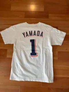 山田哲人 選手 Ｔシャツ 東京ヤクルトスワローズ サイズＭ Majestic