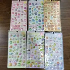 3Dシール　ぷくぷくシール　ボンボンドロップシール　まとめ　平成レトロ　y2k