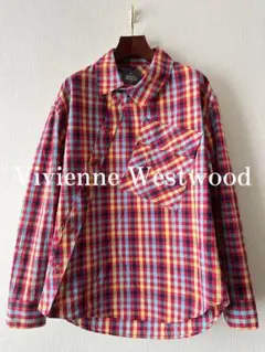 Vivienne Westwood Asymmetry Check Shirt