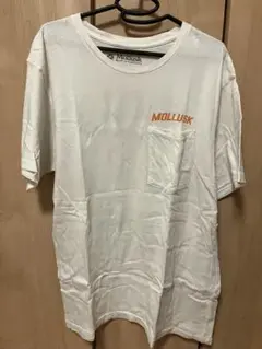 MOLLUSK ホワイト Tシャツ ポケット付き