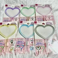アクリルプロップス 推し活 写真 アクリル うちわ 全6色セット ユアフェイブ
