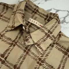 美品/XXLサイズ/マルニ ユニクロ MARNI UNIQLO 長袖 シャツ