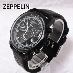【美品】 ZEPPELIN 100周年記念モデル メンズ腕時計 クロノグラフ